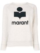 Isabel Marant Étoile - Milly Sweatshirt - Women - Cotton/polyester - 40, Nude/neutrals, Cotton/polyester