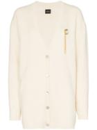 Magda Butrym Rochester Wool-cashmere Cardigan - Neutrals