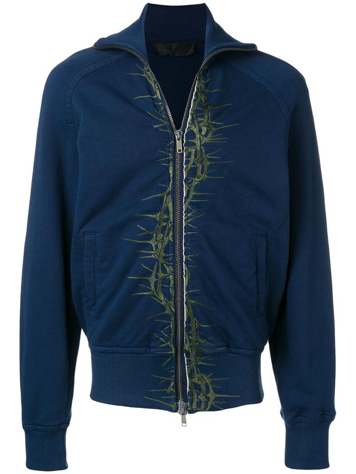 Haider Ackermann Spike Embroidered Jacket - Blue