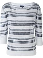 Woolrich Striped Knitted Top - White