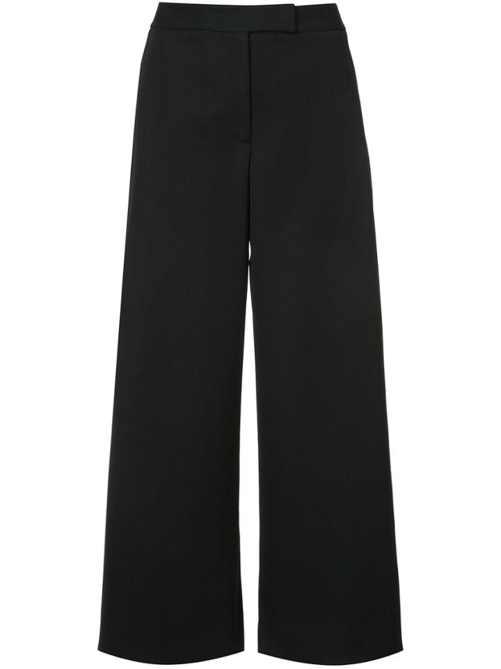 Monique Lhuillier Flared Culottes - Black
