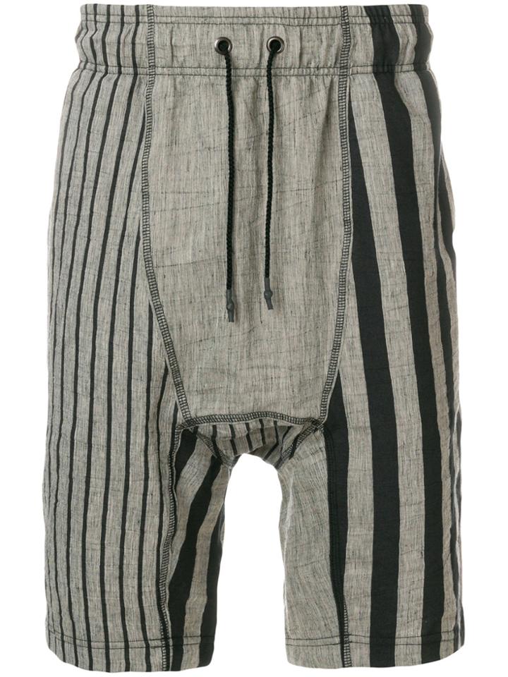 Tom Rebl Printed Drop-crotch Shorts - Multicolour