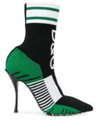 Dolce & Gabbana Sock Booties - Black