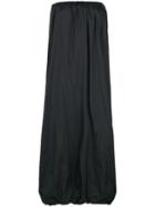 Federica Tosi Flared Long Dress - Black