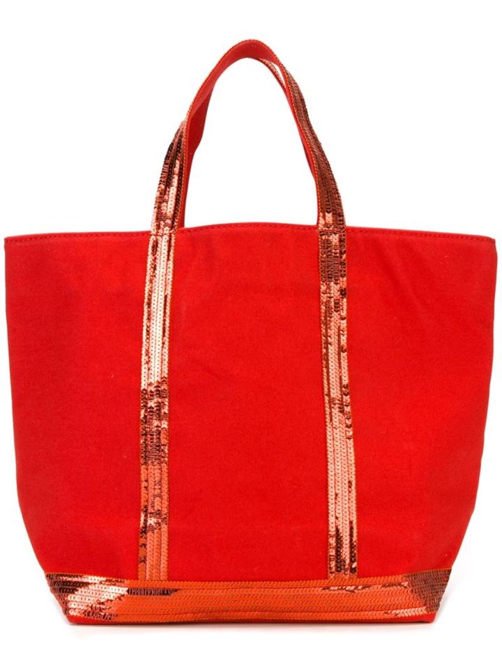 Vanessa Bruno Sequin Embellished Tote, Women's, Red