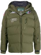 Kappa Zipped Down Jacket - Green