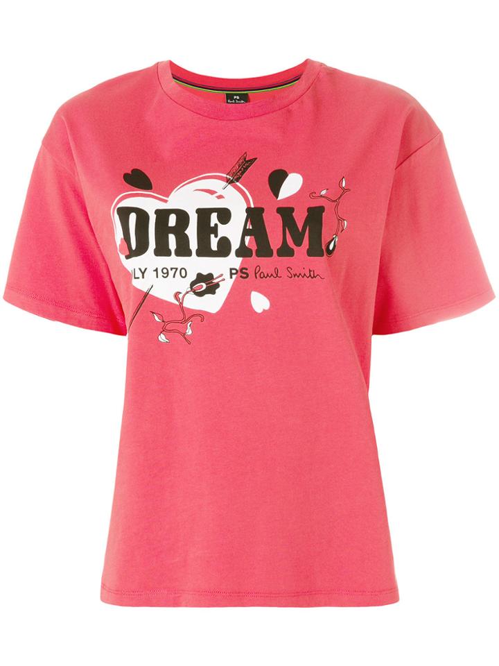 Ps By Paul Smith Dream Print T-shirt - Red