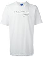 Adidas Originals Eqt Logo T-shirt, Men's, Size: Xl, White, Cotton
