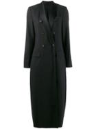 Brunello Cucinelli Double Breasted Coat - Black