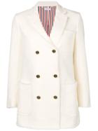 Thom Browne Double-breasted Sport Coat - White