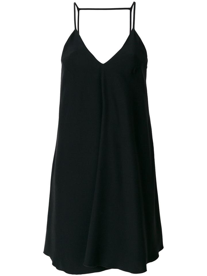 Dondup Spagetti Strap Dress - Black