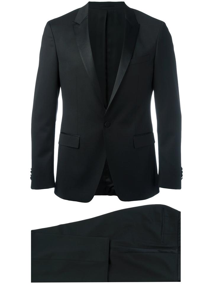 Boss Hugo Boss Reysen Two-piece Suit, Men's, Size: 48, Black, Cupro/virgin Wool/silk/viscose