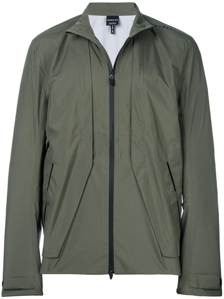 Oakley Zipped Waterproof Jacket - Green