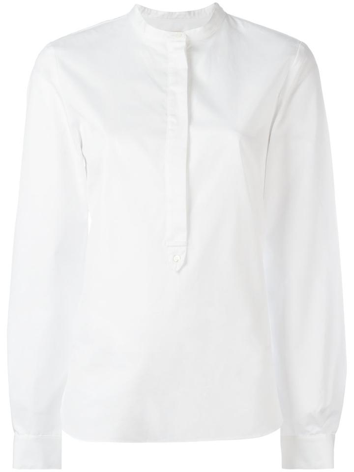 Vanessa Bruno Mandarin Neck Shirt, Women's, Size: 36, White, Cotton