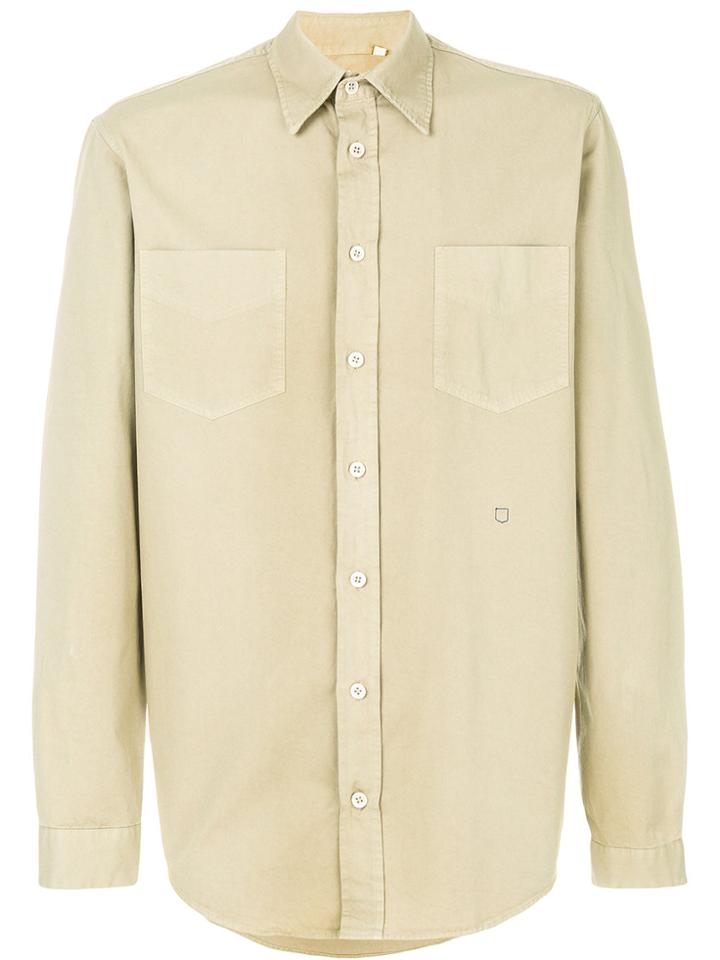 Massimo Alba Military Shirt - Green
