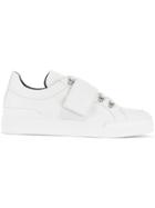 Balmain Strap Detail Sneakers - White