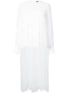 Vera Wang Gathered Detail Blouse - White