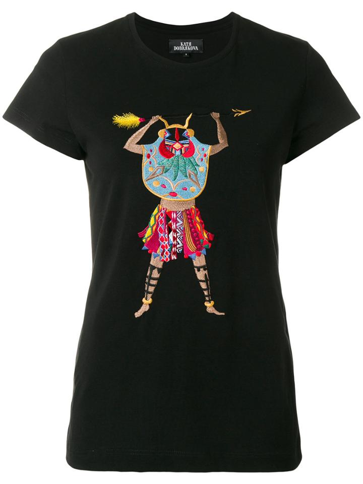Katya Dobryakova Athlete Shaman T-shirt - Black
