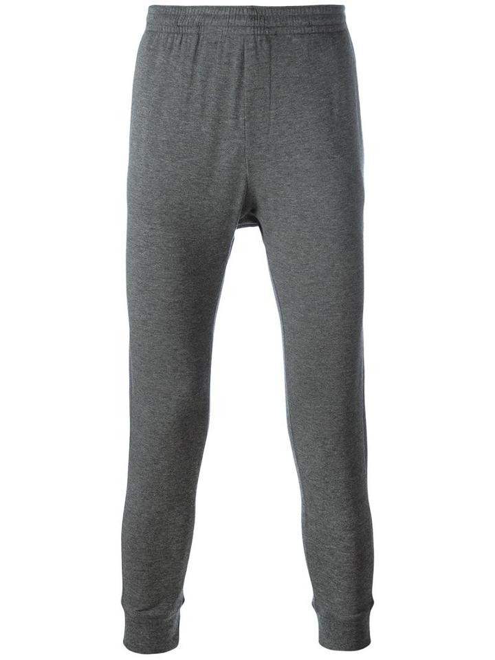 Dsquared2 Underwear Canadian Emblem Lounge Pants, Men's, Size: Medium, Grey, Viscose/spandex/elastane
