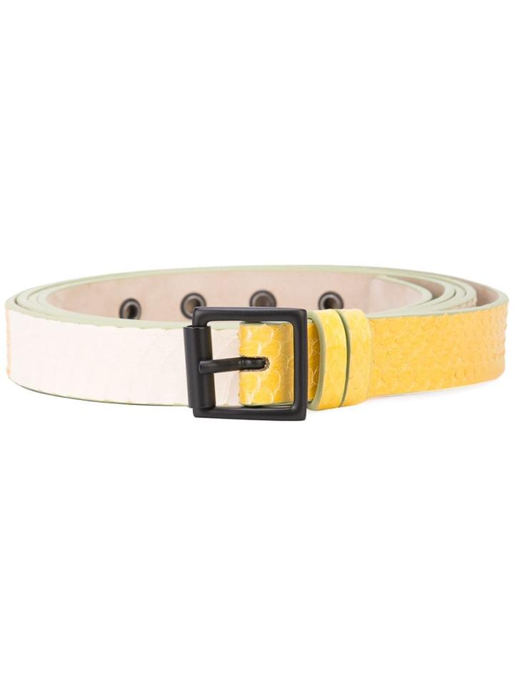 Carolina Herrera Tonal Gradient Belt - Pink