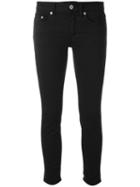 Dondup - Cropped Skinny Jeans - Women - Cotton/spandex/elastane - 31, Black, Cotton/spandex/elastane