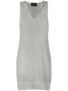 Lost & Found Ria Dunn Hooded Tank Top - Grey