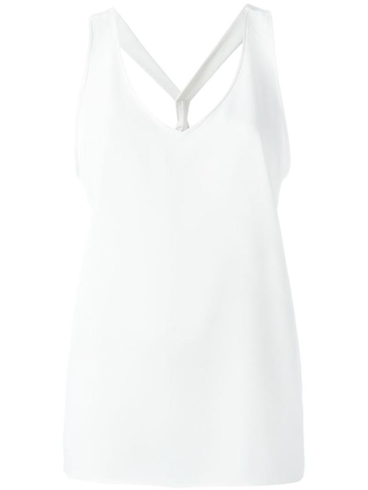 P.a.r.o.s.h. Bow Detail Sleeveless Blouse