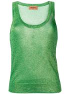 Missoni Glitter Tank Top - Green
