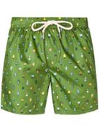 Fefè Cactus Print Swim Shorts - Green