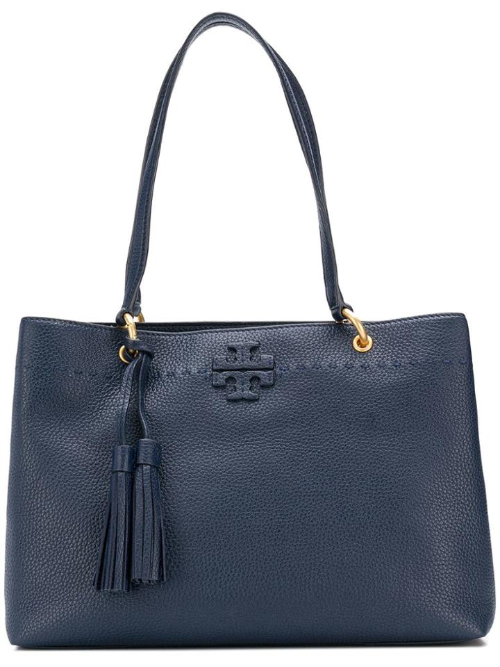 Tory Burch Three-compartment Mcgraw Tote Bag - Blue