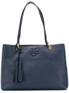 Tory Burch Three-compartment Mcgraw Tote Bag - Blue