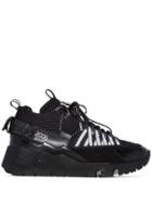 Pierre Hardy Black Vc1 Leather Sneakers