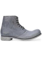 A Diciannoveventitre Distressed Boots - Grey