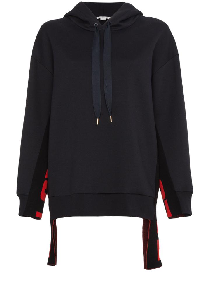 Stella Mccartney Ink All Is Love Hoodie - Blue
