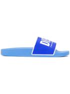 Diesel Logo Slides - Blue