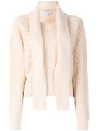 Carven Geometric Texture Jumper - Nude & Neutrals