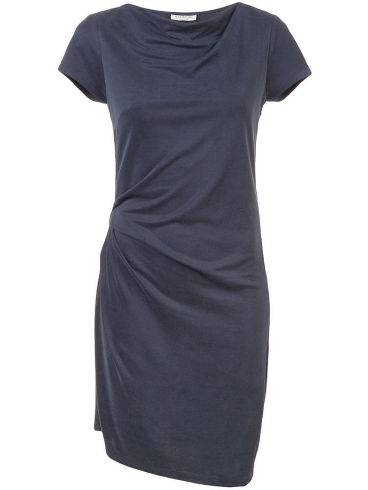 Halston Heritage Perfectly Fitted Dress - Blue