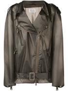 Maison Margiela See Through Rain Coat - Grey