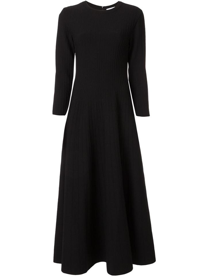 Casasola Ribbed Sweater Dress - Black