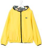 Fendi Kids Teen Reversible Jacket - Yellow & Orange
