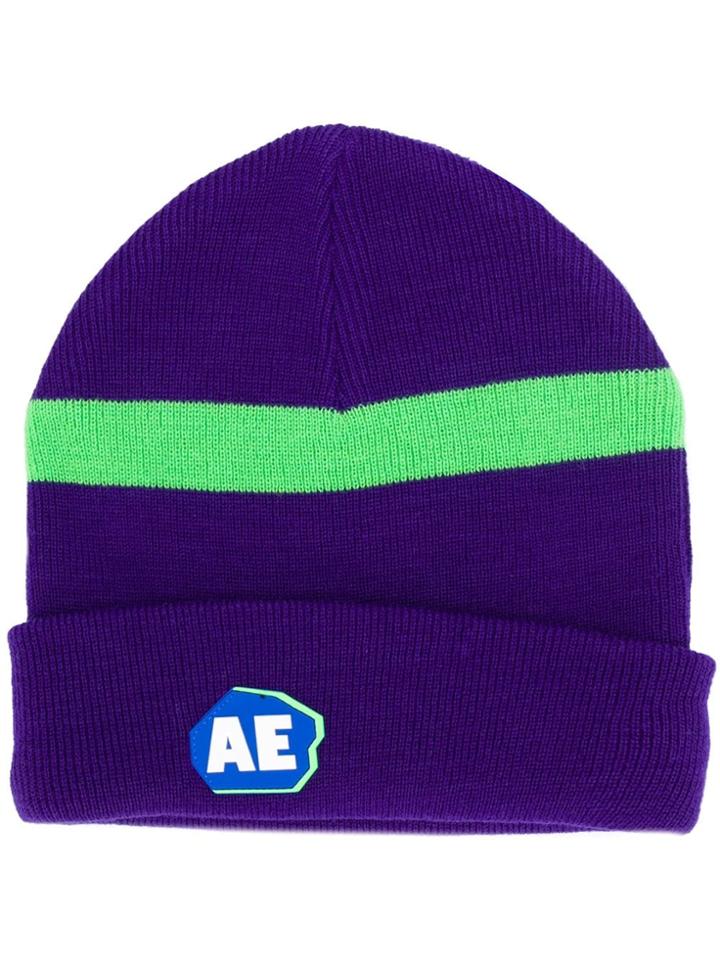 Ader Error Ader Error 19afwha03pp Purple Wool Or Fine Animal