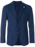 Tagliatore Classic Fit Jacket - Blue