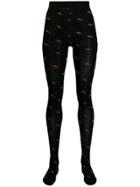Marc Jacobs Rosebud Tights - Nero