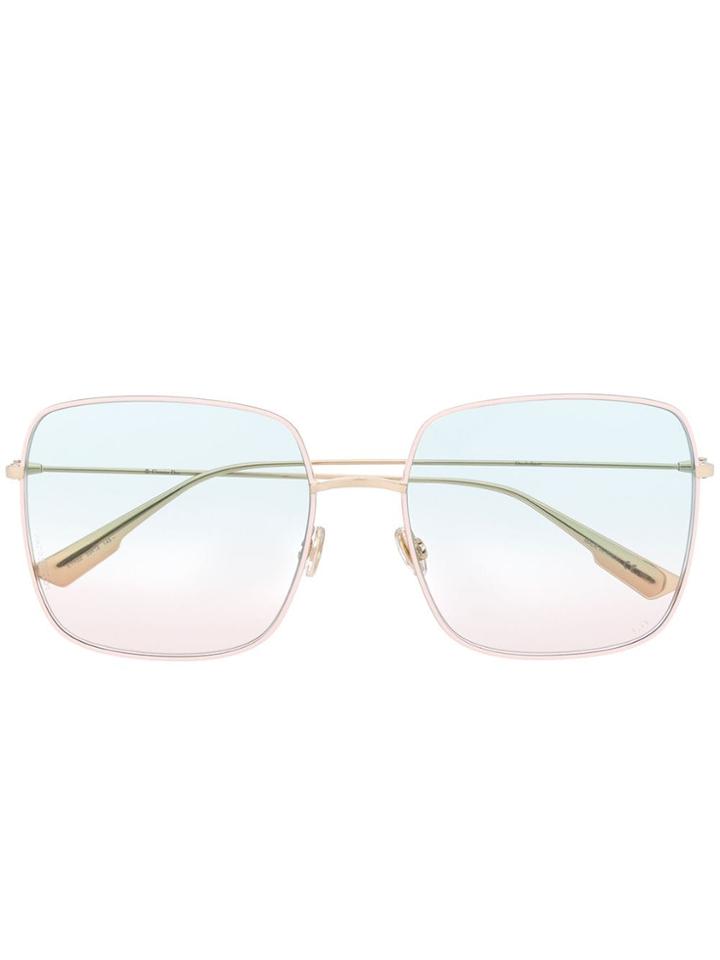Dior Eyewear Diorsostellaire1 Sunglasses - Gold