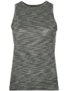 Nimble Activewear Tie Up Gather Tank Top - Grey