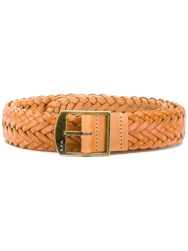 A.p.c. Woven Belt - Nude & Neutrals