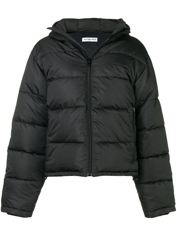 Balenciaga Small Down Jacket - Black