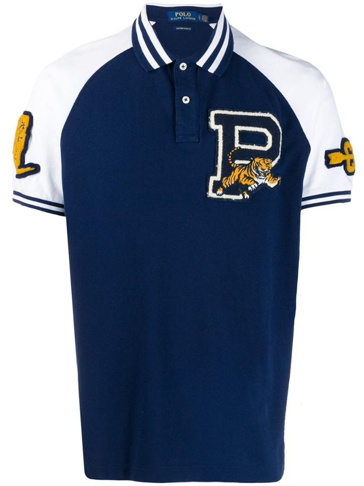 Polo Ralph Lauren Varsity Inspired Polo Shirt - Blue