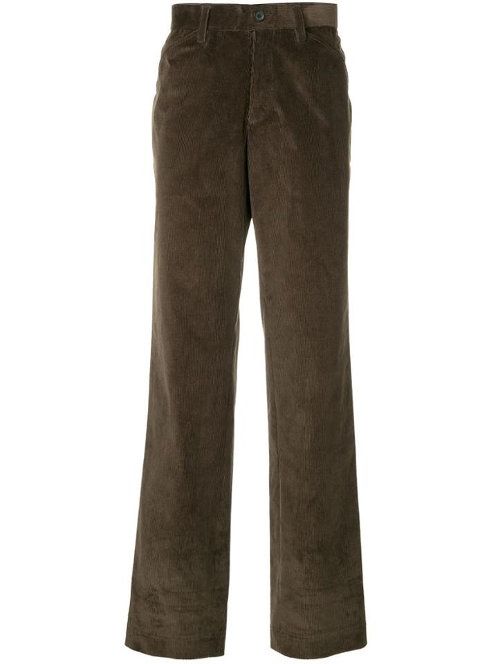 Kolor Corduroy Flared Trousers - Brown