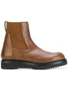 Rick Owens Chunky Sole Chelsea Boots - Brown